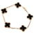 Bracelet Vintage Alhambra 5P Onyx de Van Cleef & Arpels Noir Doré  - vue 2