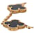 Bracelet Vintage Alhambra 5P Onyx de Van Cleef & Arpels Noir Doré  - vue 6