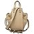 Mini borsa a mano Loewe Anagram Hammock Beige