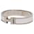 Hermès Pulsera rígida de esmalte Click H PM Hermes Plata Blanco  - vista 2