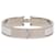 Hermès Pulsera rígida de esmalte Click H PM Hermes Plata Blanco  - vista 3