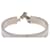 Hermès Pulsera rígida de esmalte Click H PM Hermes Plata Blanco  - vista 5