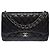 Borsa CHANEL Timeless/Classique in Pelle Nera - 103740 Nero - vista 3