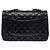 Borsa CHANEL Timeless/Classique in Pelle Nera - 103740 Nero - vista 4