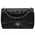 Borsa CHANEL Timeless/Classique in Pelle Nera - 103739 Nero - vista 2
