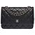 Borsa CHANEL Wallet on Chain in Pelle Nera - 103737 Nero - vista 2