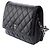 Borsa CHANEL Wallet on Chain in Pelle Nera - 103737 Nero - vista 4
