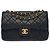 Borsa CHANEL Timeless/Classique in Pelle Nera - 103744 Nero - vista 2