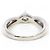 Autre Marque PT900 Platinring mit Diamant - Ansicht 3