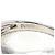 Autre Marque PT900 Platinring mit Diamant - Ansicht 4