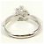 Autre Marque PT900 Platinring mit Diamant - Ansicht 2