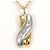 Autre Marque Collana in platino PT850 e oro giallo 18K D'oro