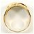 Autre Marque Anello a fascia in platino PT900 e oro giallo 18K D'oro - vista 2