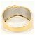 Autre Marque Anello a fascia in platino PT900 e oro giallo 18K D'oro - vista 3