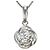Autre Marque Platin-Halskette mit Diamant