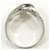 Autre Marque Platinring mit Diamant - Ansicht 2