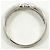 Autre Marque PT900 Platinring mit Diamant - Ansicht 2
