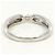 Autre Marque PT900 Platinring mit Diamant - Ansicht 3