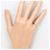Autre Marque PT900 Platinring mit Diamant - Ansicht 6