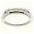 Autre Marque Platinring mit Diamant - Ansicht 3