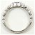 Autre Marque PT900 Platinring mit Diamant - Ansicht 2
