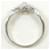Autre Marque Platinring mit Diamant  - Ansicht 2