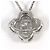 Autre Marque Collana in platino con diamanti - vista 3
