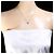 Autre Marque Elegante collana in platino e diamanti - vista 5