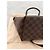 Louis Vuitton Iena PM Borsa Tote Damier Ebene Marrone - vista 6
