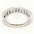 Autre Marque 14K Weißgold-Ring mit Diamant Golden - Ansicht 3