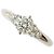 Autre Marque PT950 Platinring mit Diamanten