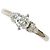 Autre Marque Platinring mit Diamanten