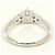 Autre Marque Platinring mit Diamanten - Ansicht 4