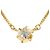Autre Marque Collana in oro giallo 18K con diamante D'oro