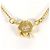 Autre Marque Collana in oro giallo 18K con diamante D'oro - vista 3