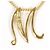 Autre Marque Collana in oro giallo 18K con diamante D'oro