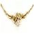 Autre Marque Collana in oro giallo 18K con diamante D'oro