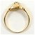 Autre Marque Anillo de banda en oro amarillo de 18K con diamante Dorado - vista 2
