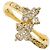 Autre Marque 18K Gelbgold-Ring mit Diamant Golden
