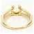 Autre Marque 18K Gelbgold-Ring mit Diamant Golden - Ansicht 3