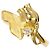 Autre Marque 18K Gelbgold Diamantring Golden