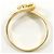 Autre Marque 18K Gelbgold- und Diamantring Golden - Ansicht 2