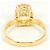 Autre Marque 18K Gelbgold-Ring mit Opal Golden - Ansicht 4