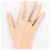 Autre Marque 18K Gelbgold-Ring mit Opal Golden - Ansicht 6