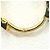 Autre Marque Orecchini a cerchio in oro giallo 18K con zircone cubico D'oro - vista 5