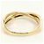 Autre Marque 10K Gelbgold-Ring mit Diamant Golden - Ansicht 3