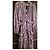 Maje Majorelle Maxikleid mit Volants - Violett Mehrfarben Lila - Ansicht 3