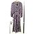 Maje Majorelle Maxikleid mit Volants - Violett Mehrfarben Lila - Ansicht 8