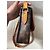 Louis Vuitton Borsa Saint Cloud GM Tela Monogram Marrone Monogramma - vista 4