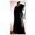 Sandro E15 Replay Kleid schwarz plissiert - Ansicht 12